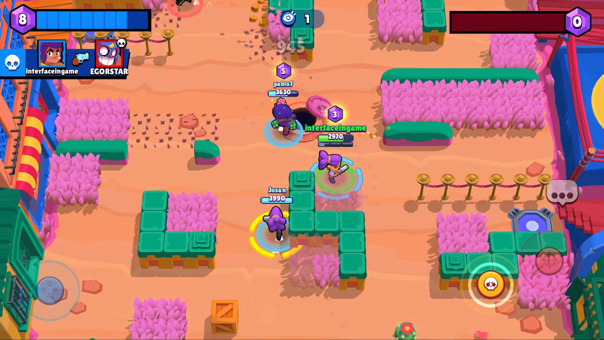 A close-up photo of an iPod Touch displaying the Brawl Stars game interface with a hand holding the device in the background. How to Get Free Gems in Brawl Stars 6 scaled