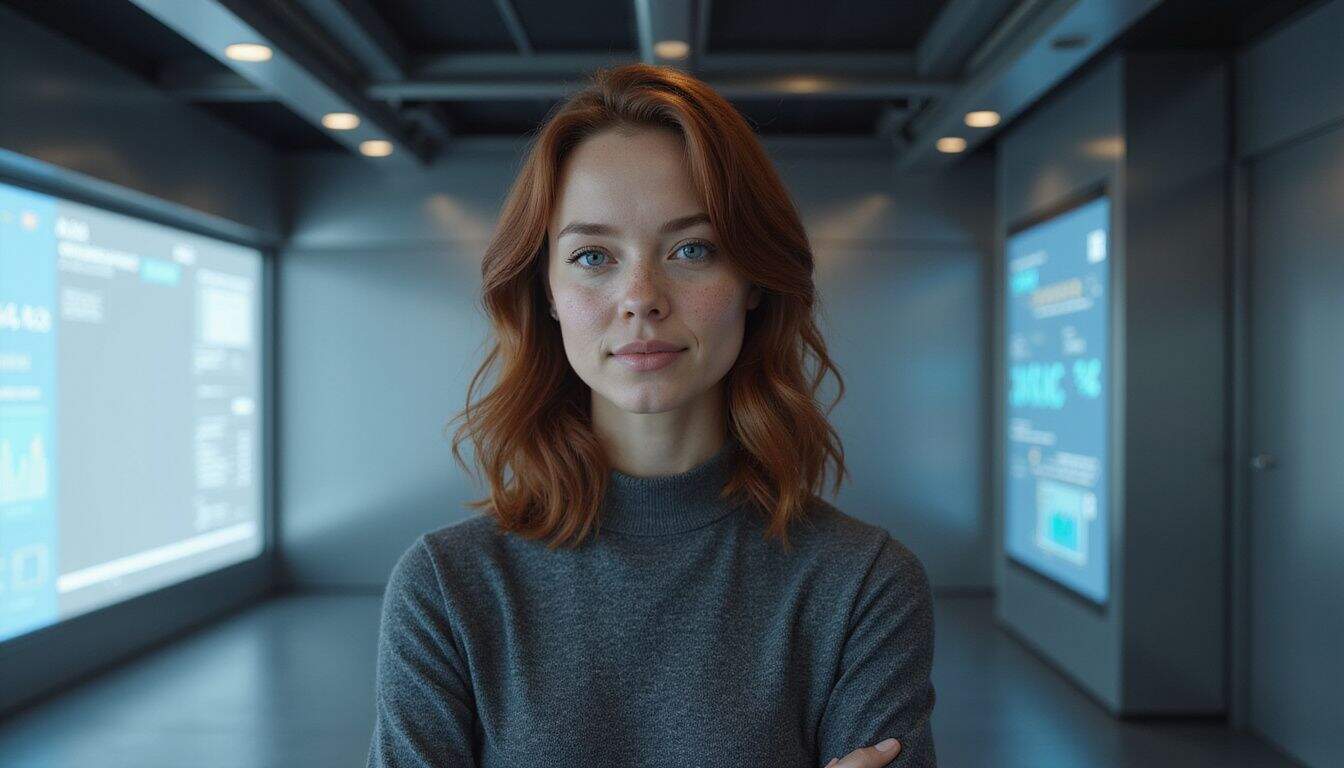Scarlet Ashford is a lifelike AI avatar in a sleek, minimalist virtual workspace, exuding calm and inviting warmth. Scarlet Ashford is a lifelike AI avatar in a sleek, minimalist virtual workspace, exuding calm and inviting warmth.