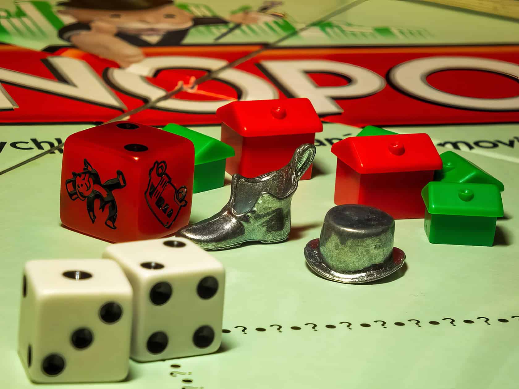 A family gathers around a dining table, intently focused on a Monopoly game, showcasing curiosity and connection. What Does Free Parking Mean In Monopoly 5