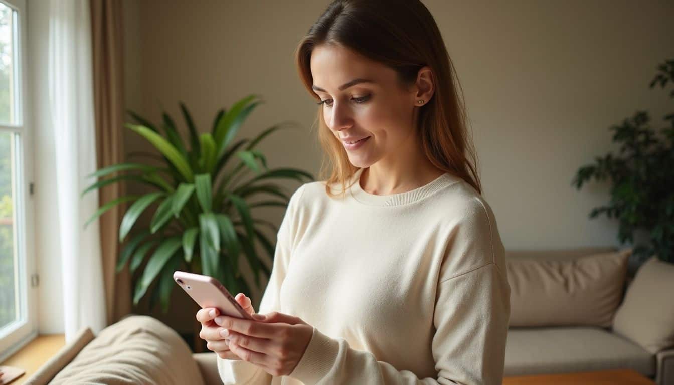 A woman in her early 30s is focused on adding her Vanilla card to Apple Pay on her iPhone. A woman in her early 30s is focused on adding her Vanilla card to Apple Pay on her iPhone.