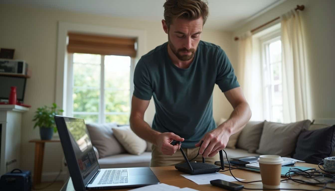 what is the process to restart my router or modem 399249683