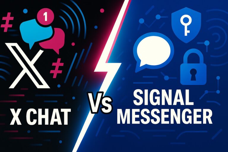 X Chat Vs Signal Messenger