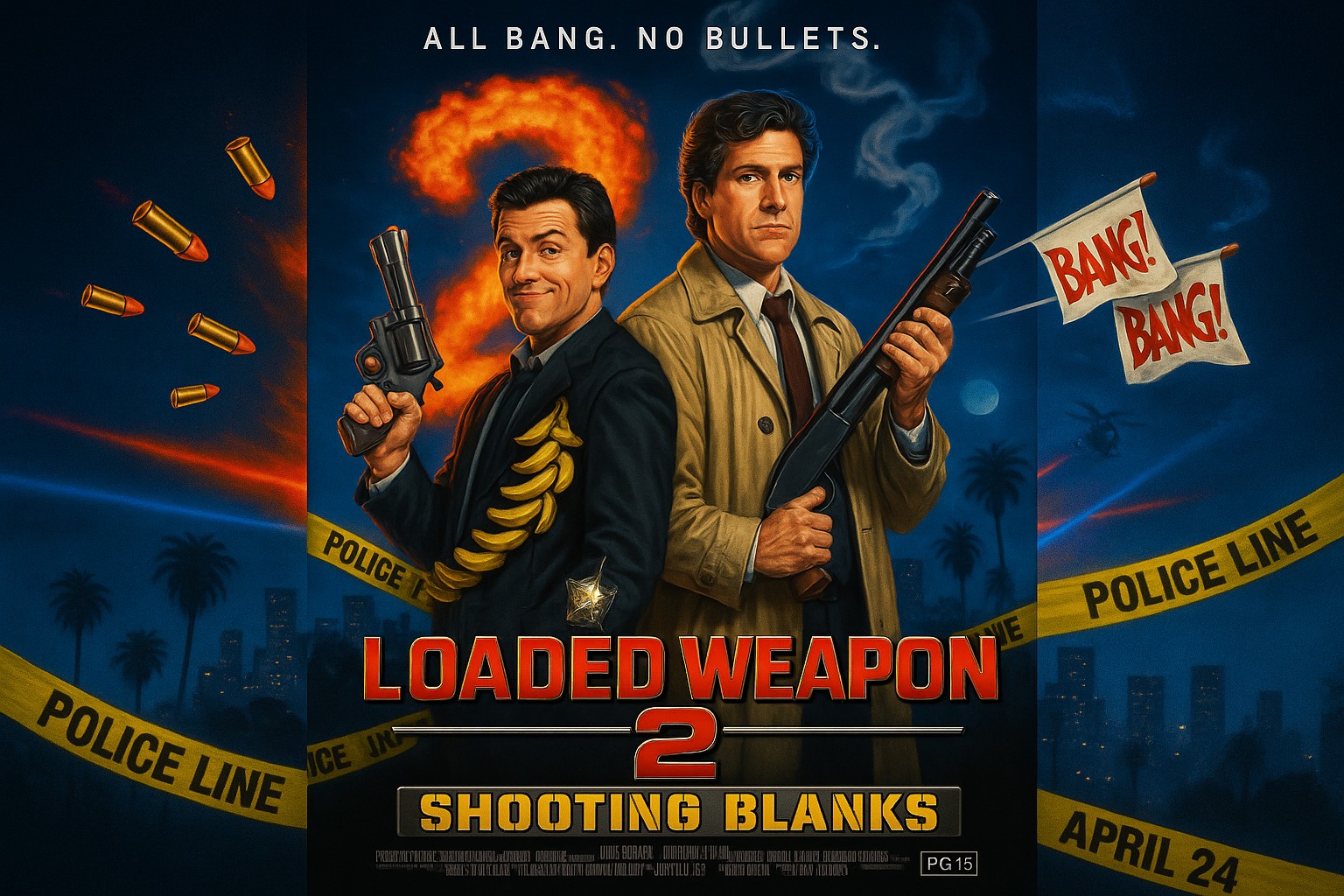 The Legacy of Loaded Weapon 2: A Deep Dive Into the Unmade Sequel 1 loaded weapon 2 parody poster
