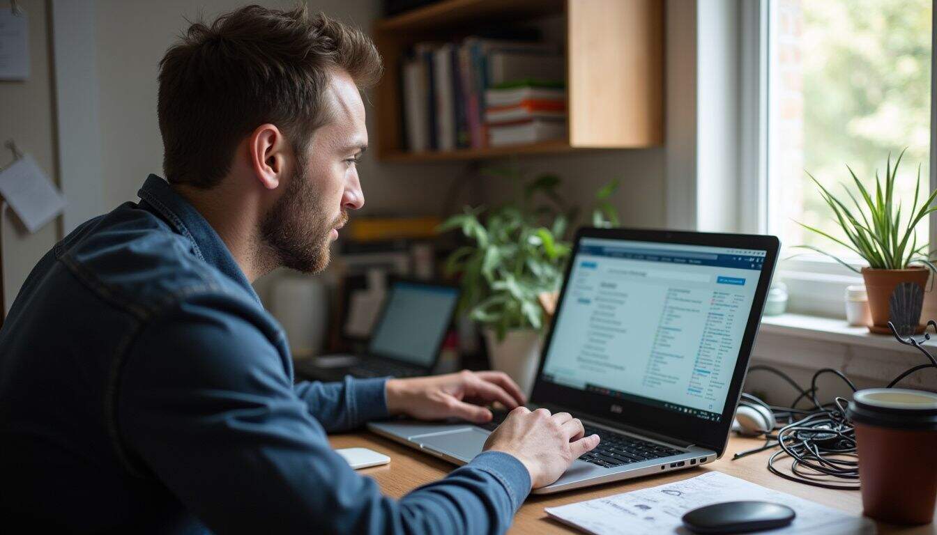Laptop review and technology workspace for geek enthusiasts.