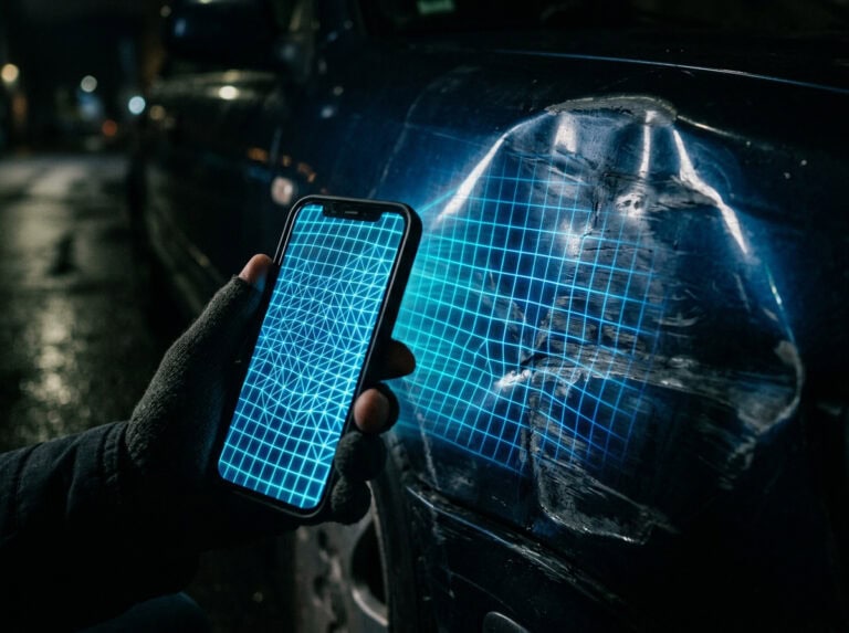 AI-powered smartphone app for vehicle damage assessment.