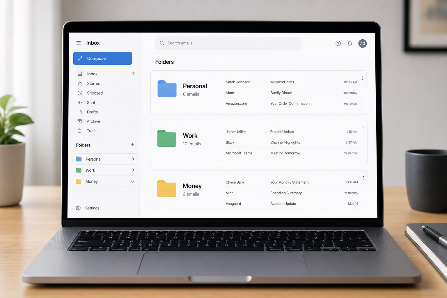 Digital Minimalism Method: How to Fix Your Analog Life First 7 Zero-inbox email management strategy for organizing messages into three functional folders.