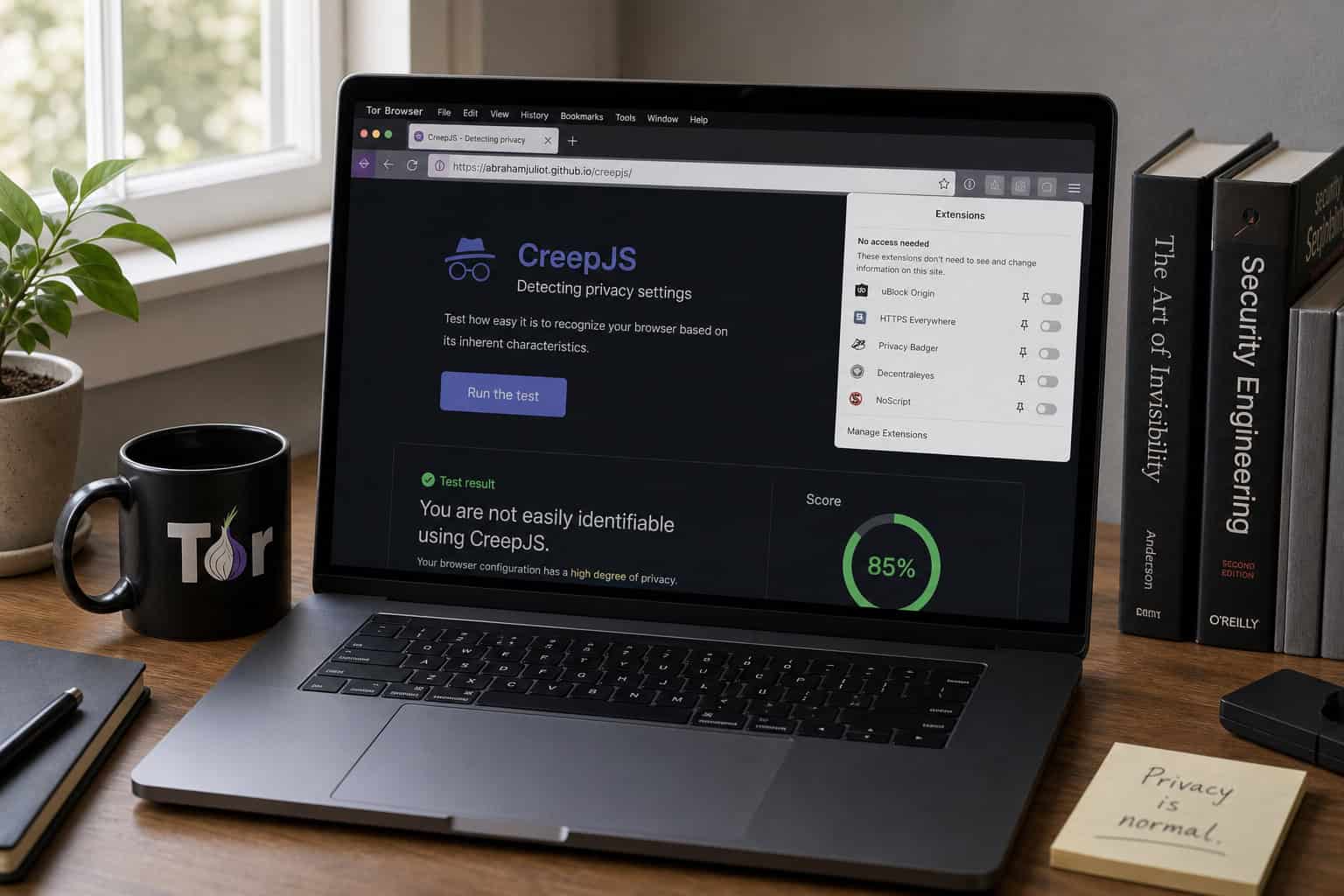 Why adding privacy extensions like JShelter to Tor Browser increases fingerprint uniqueness and detectability