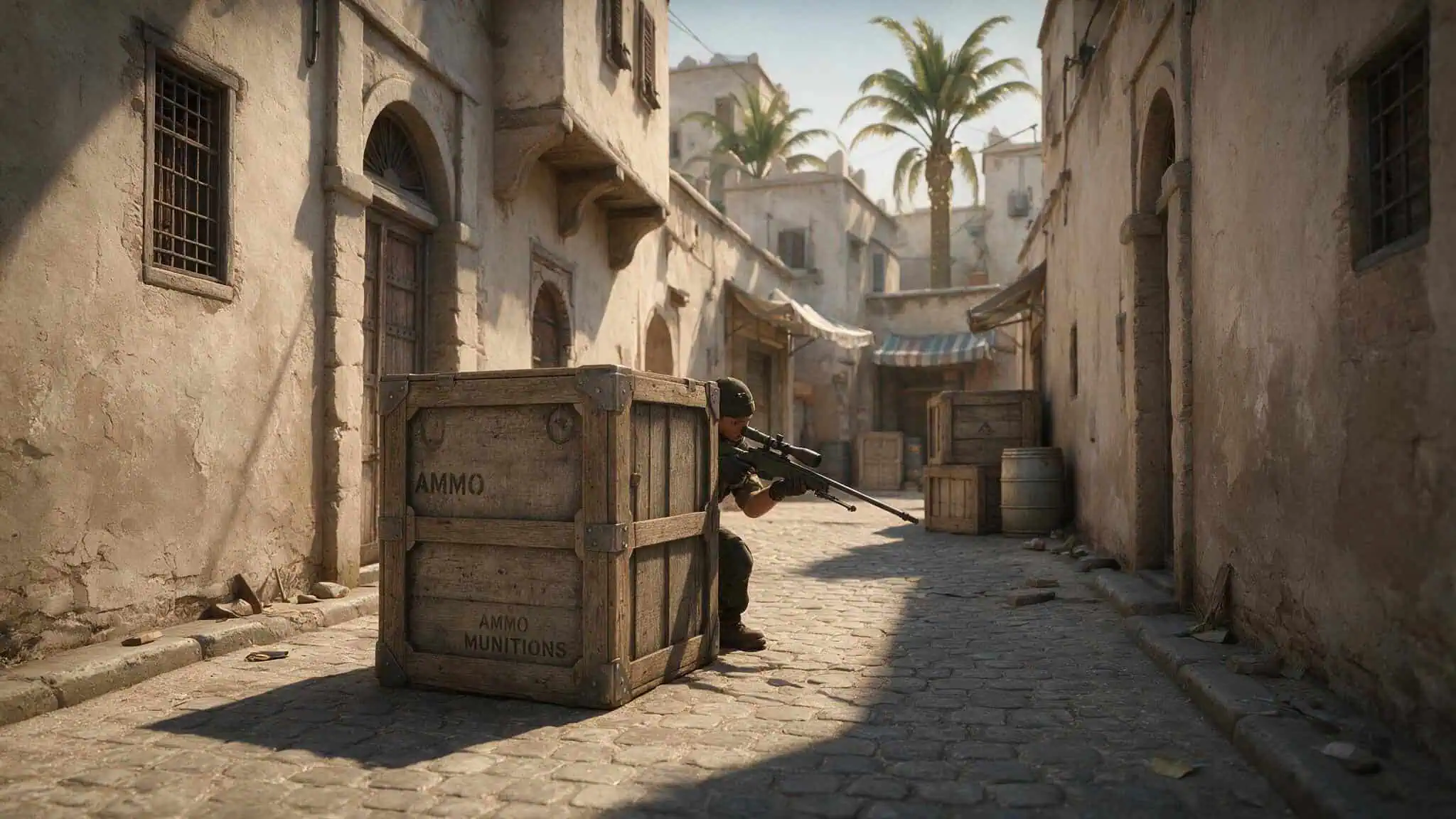 AWP vs OP in Counter-Strike: Stats, Skill Gap, and Which Sniper to Choose 3 Counter-Strike player positioning with AWP on Mirage map for post-shot play tactics
