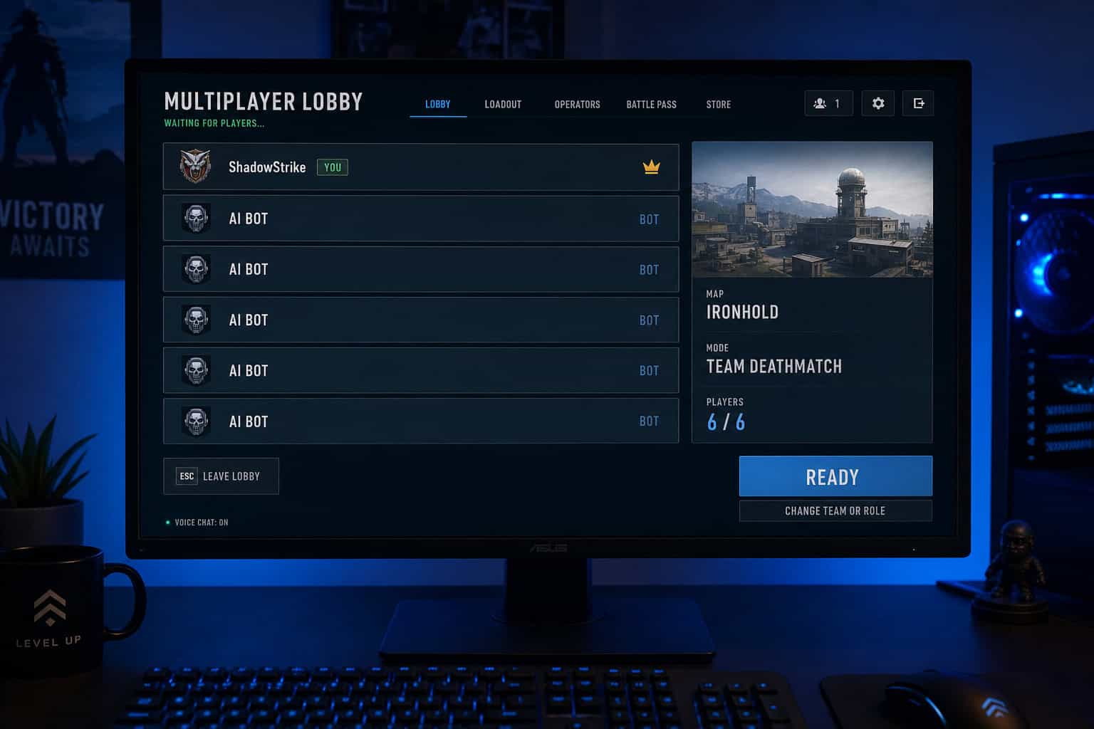 Social Games Free: 5 Platforms That Prove Zero Cost Doesn't Mean Low Quality 4 Bloob.io multiplayer lobby with intelligent bot opponents filling empty slots.