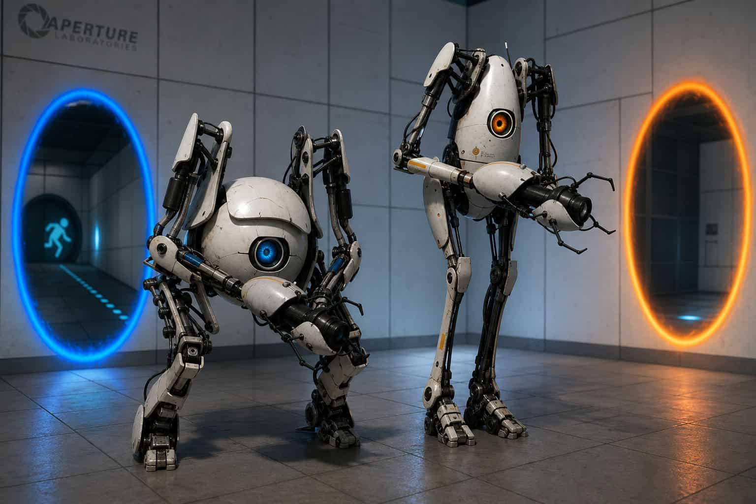 Best Social Games on PC in 2026: Friend Pass Secrets and Budget Finds 3 Portal 2 co-op mode with Atlas and P-Body solving trust-based puzzles.