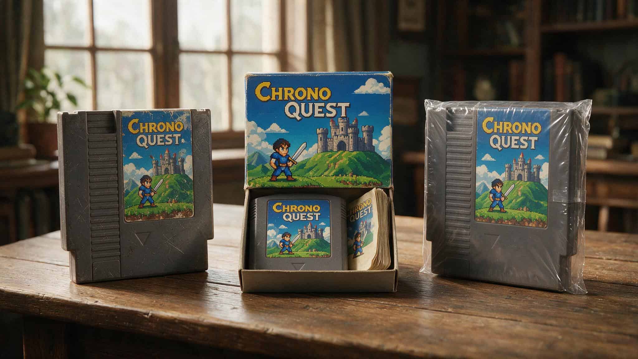 Are Retro Games Worth Anything? A Data-Driven Guide With Real Sale Prices 2 Three retro game cartridges showing loose, complete-in-box, and sealed conditions