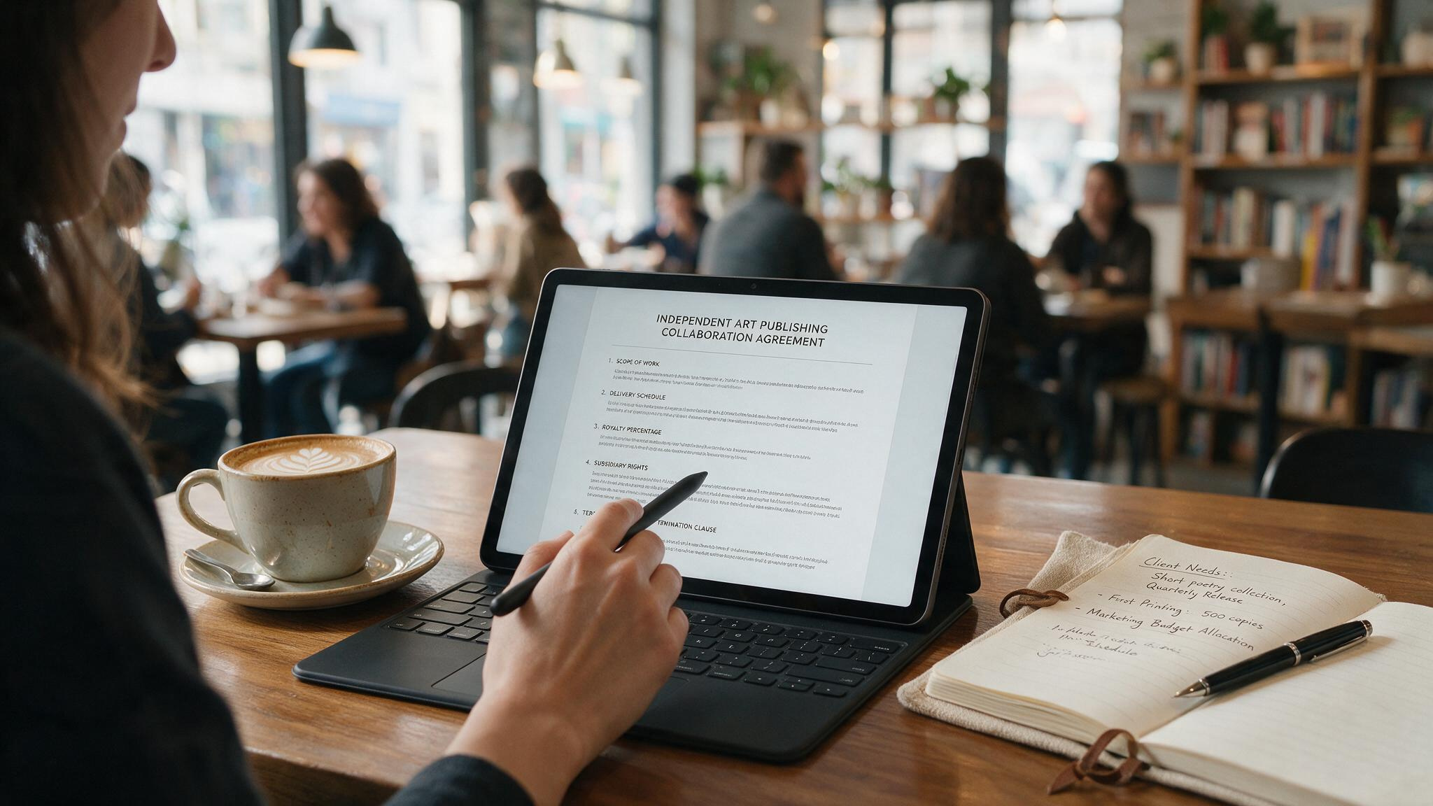 7 Legit Work-From-Home Jobs for Women (Real Salaries) 2 Female freelancer reviewing a contract for a specialized niche service, highlighting the freelance consulting path.