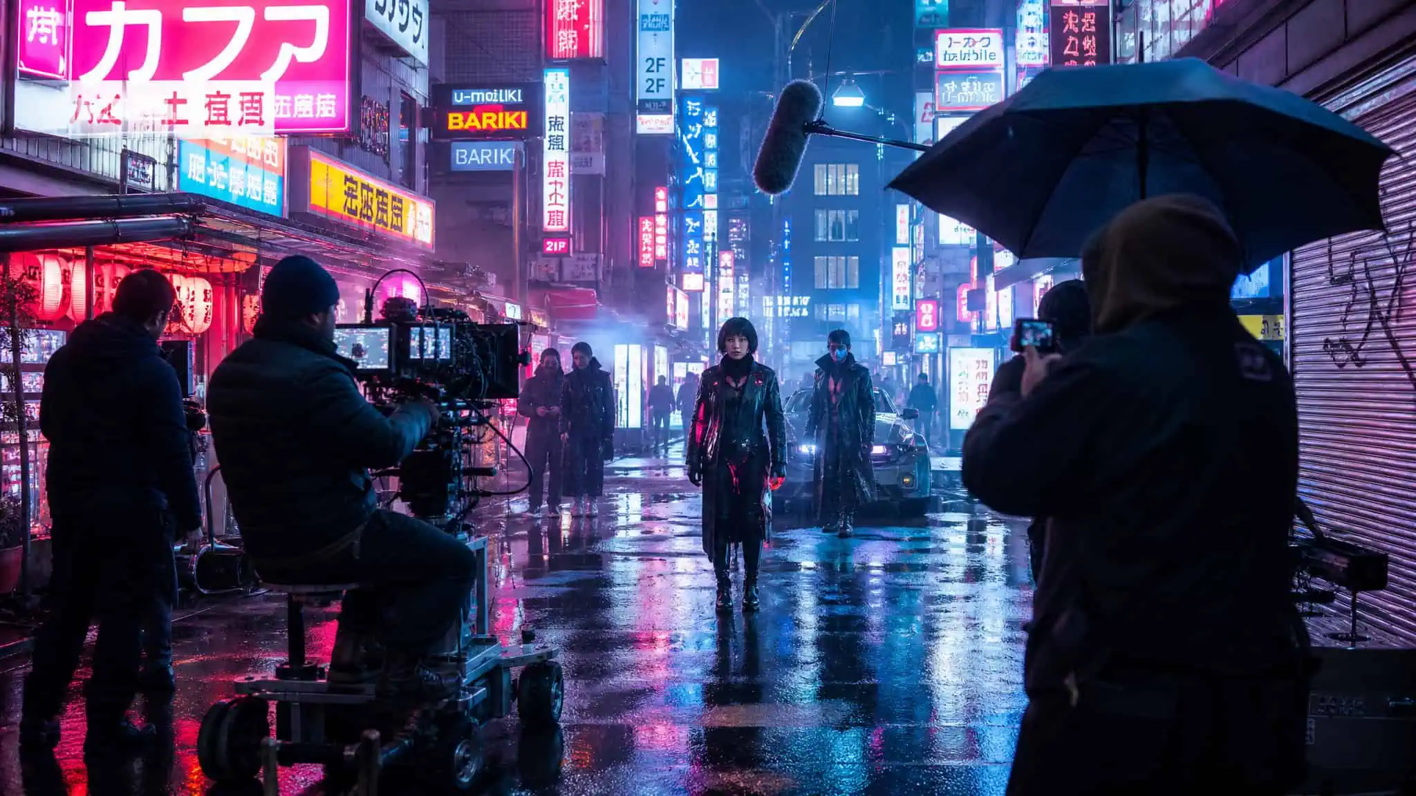 Neuromancer TV Show Reddit: Fans Debate the Poster, Casting, and the ‘Unfilmable’ Novel 2 Filming of the Neuromancer series on location in Tokyo at night, with neon-lit streets and crew.