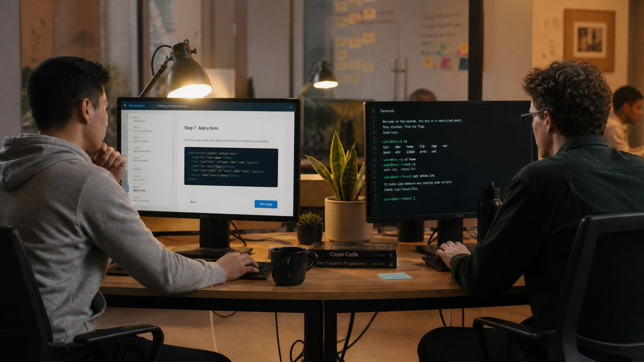 Adjusting the hacking roadmap entry point with guided paths for beginners versus unguided boxes