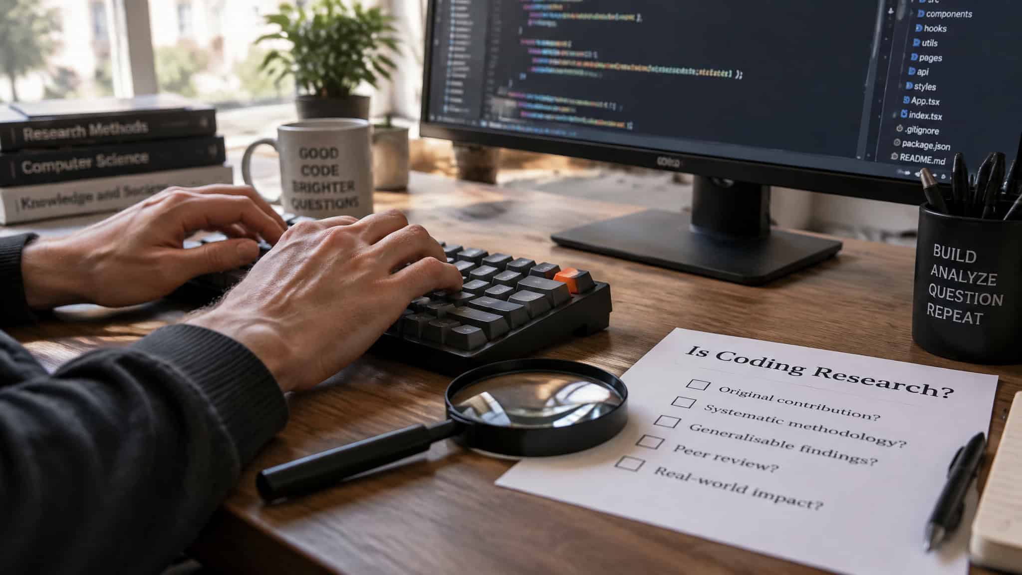 Four-part test under Section 41 determining whether coding counts as qualified research