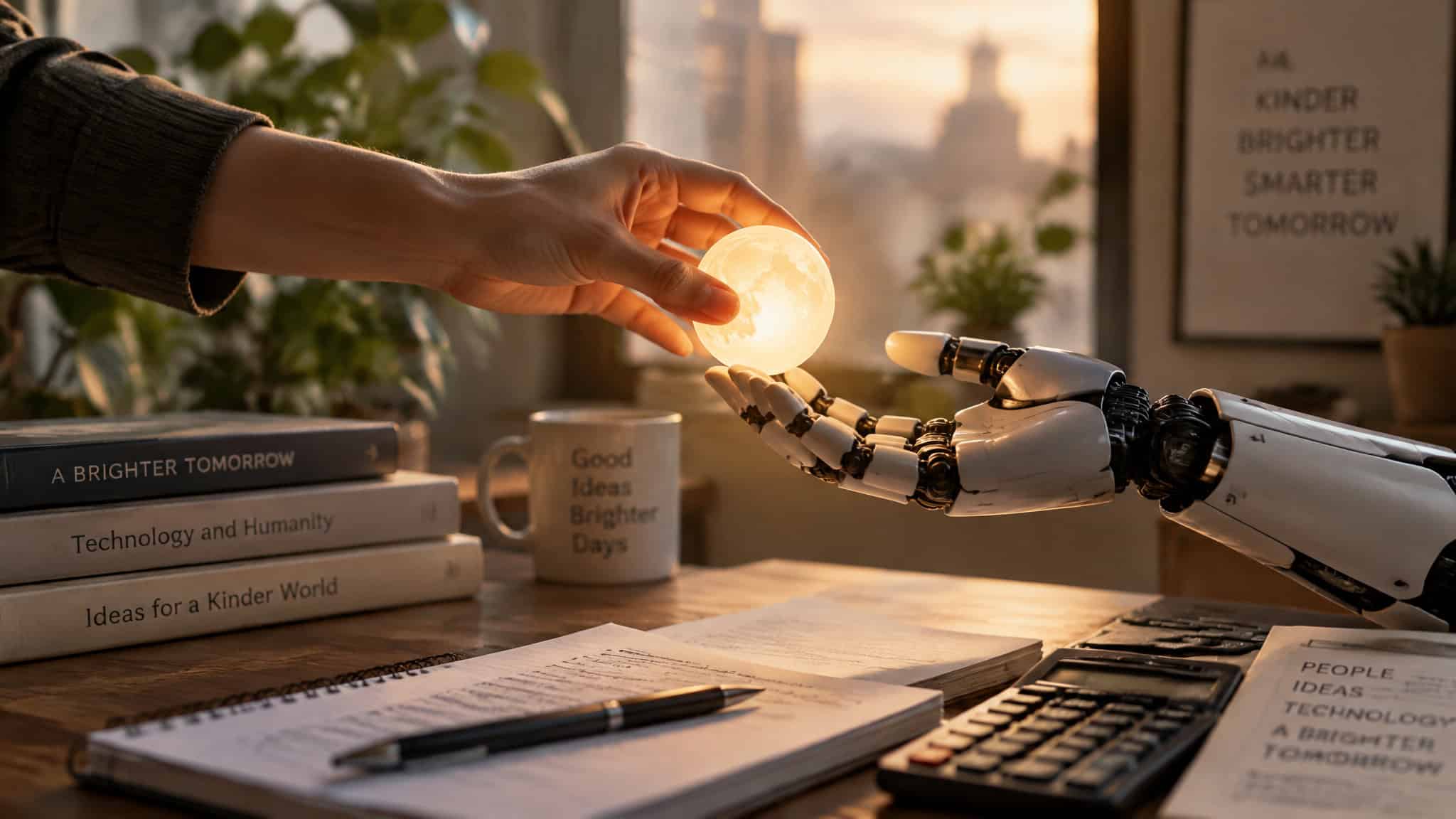 What Does Outsourcing Thinking Mean for Learning and Education? The 48%-Correct, 17%-Worse Paradox Explained 2 Handing mental work to an external tool, illustrating what cognitive offloading actually means in the article