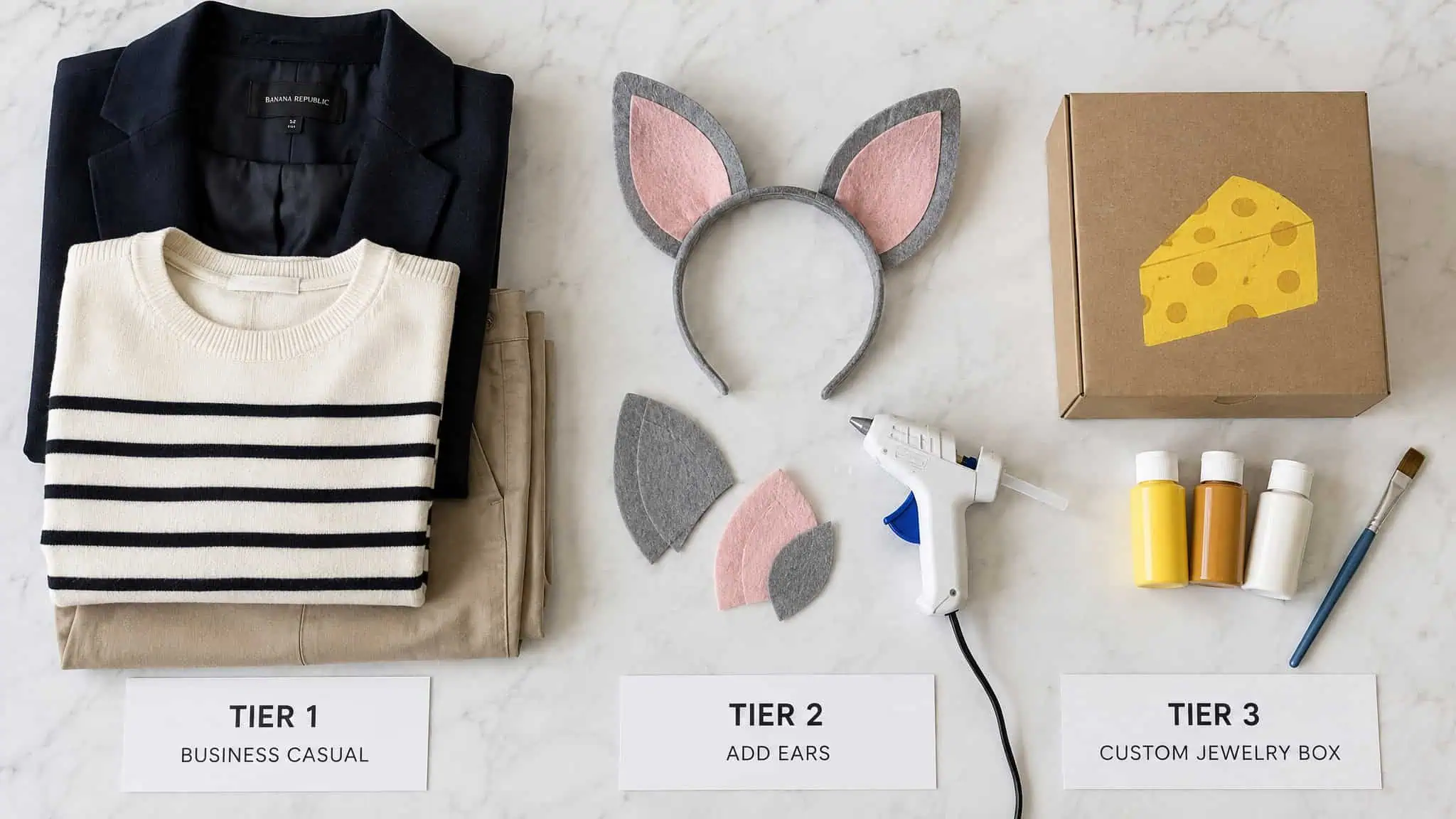 Easy DIY Cosplay Ideas for Women: 20+ Builds With Time, Cost, and Skill Ratings 2 Three tiers of easy cosplay ideas rated by time, cost, and skill level