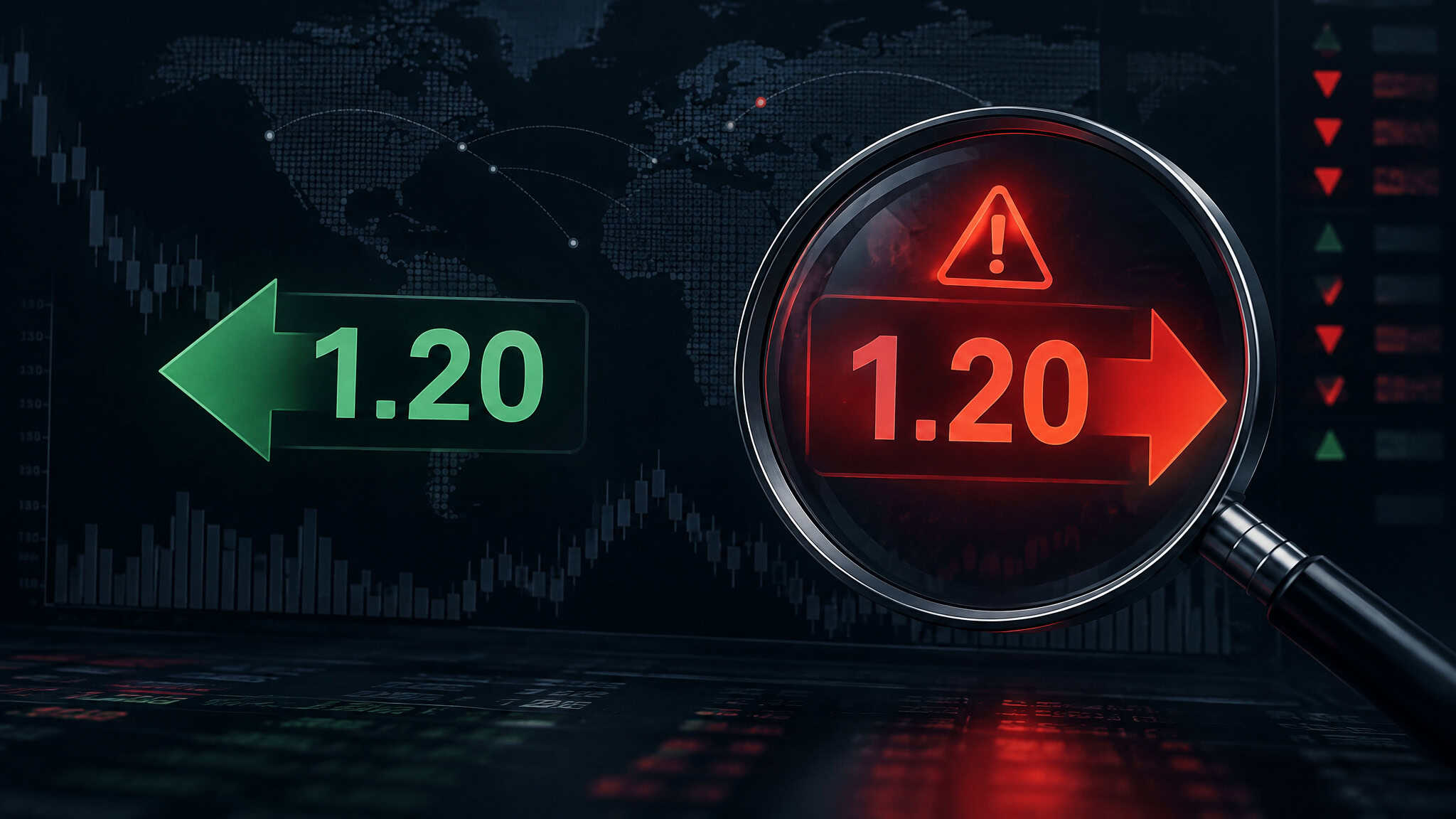 Checking ETH to BTC rate direction to catch a mislabeled reciprocal quote before confirming
