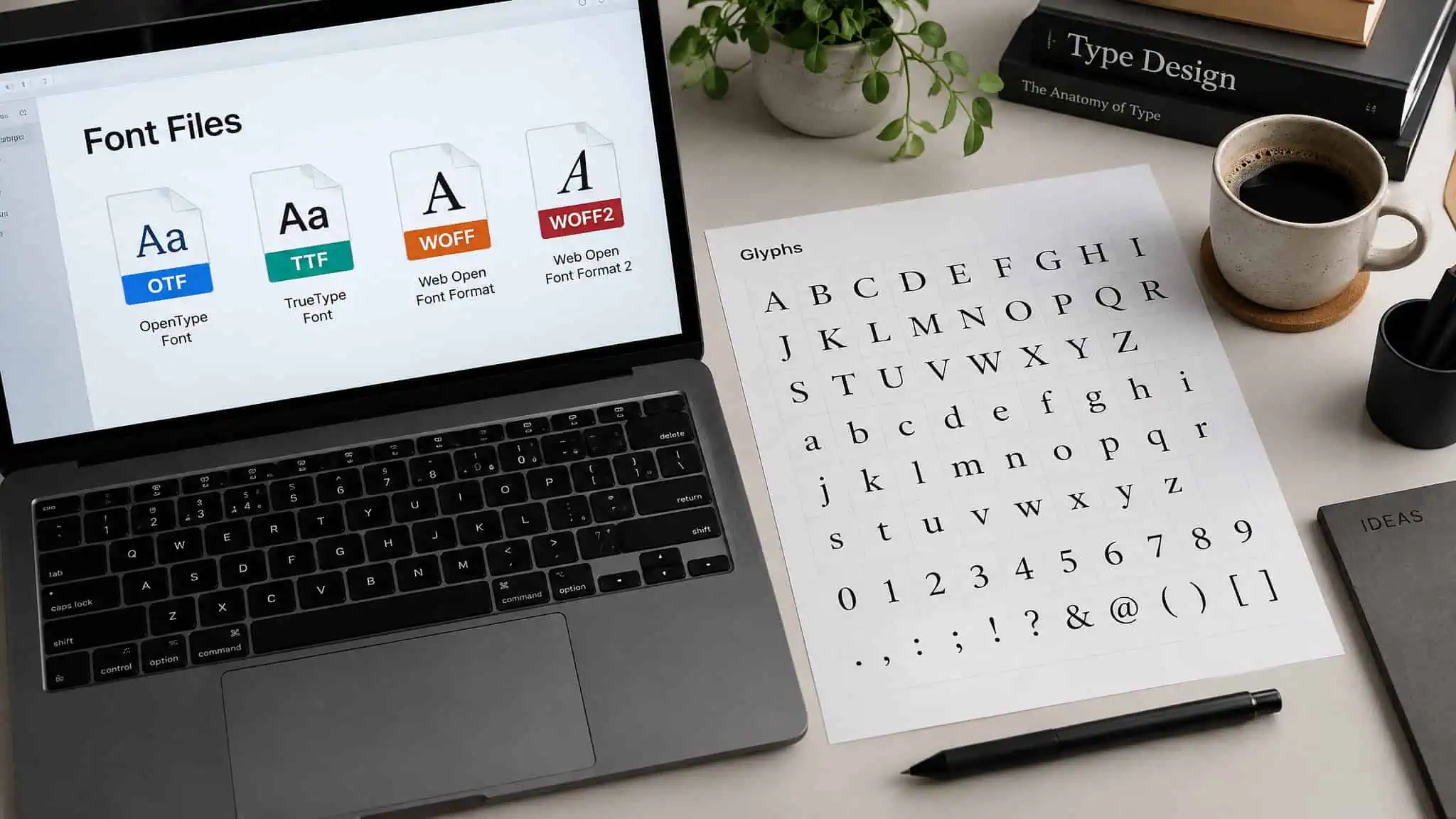 Create Font From Image Free: Generation vs Tracing, and Which Tool Fits Your Photo 3 Comparing free AI font tools and their TTF OTF WOFF output formats