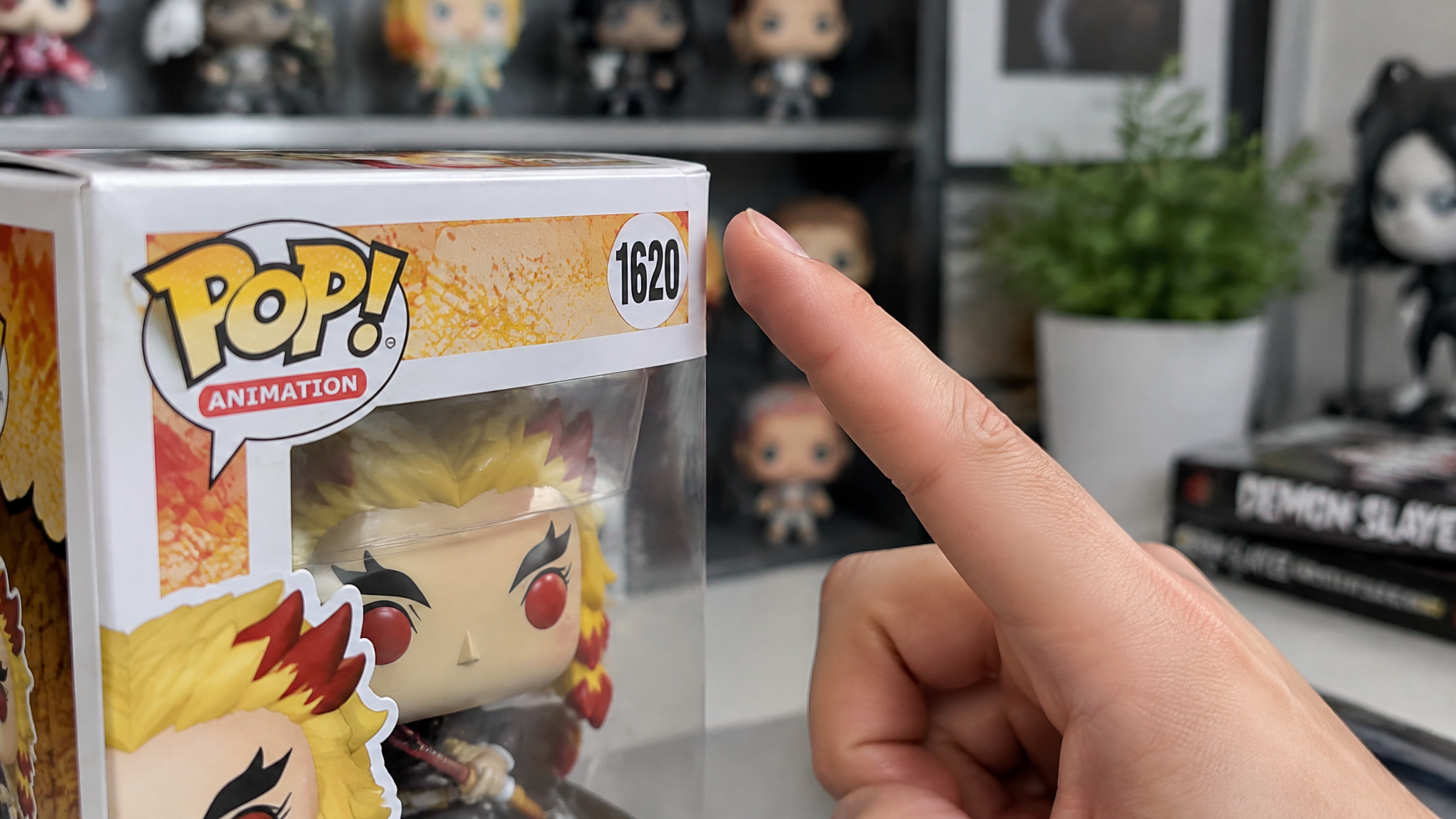 Funko Pop Birthdays: Match Your Birthdate to a Box Number (the #1007 Scarlet Witch Example) 2 Locating the collection number in a Funko Pop box's upper-right corner for the birthday match