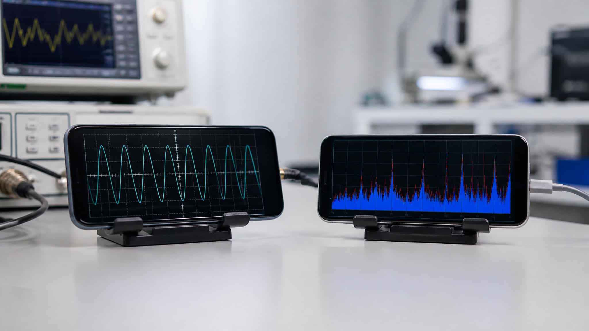 Does Your Phone Listen for Ads? The Evidence Says No 2 Phones in a lab experiment testing microphone and data transmission activity