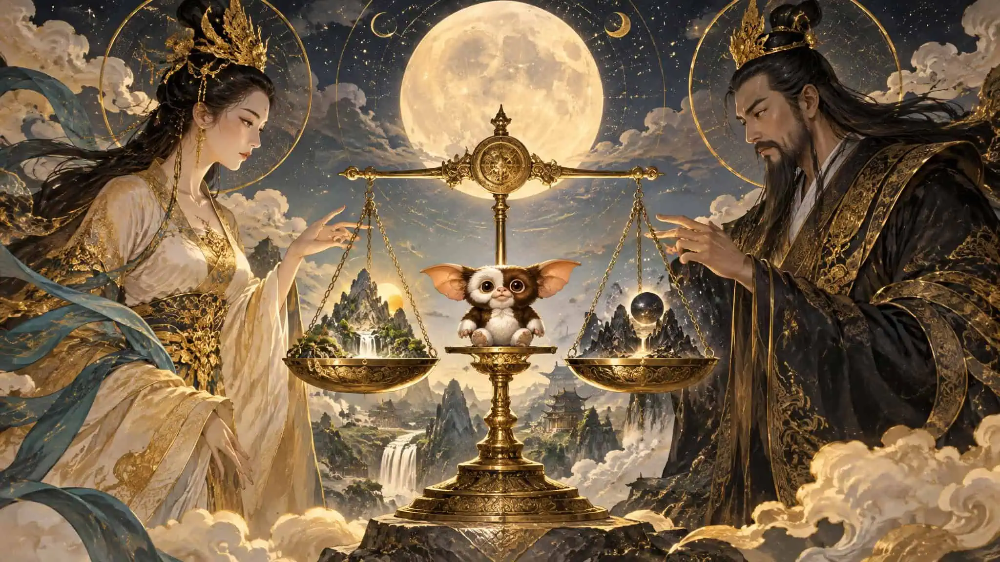 What Do You Not Feed After Midnight? The Mogwai Rule and When It Ends 3 Gods Nuwa and Fuxi wagering over the Mogwai rules that structure the Gremlins franchise