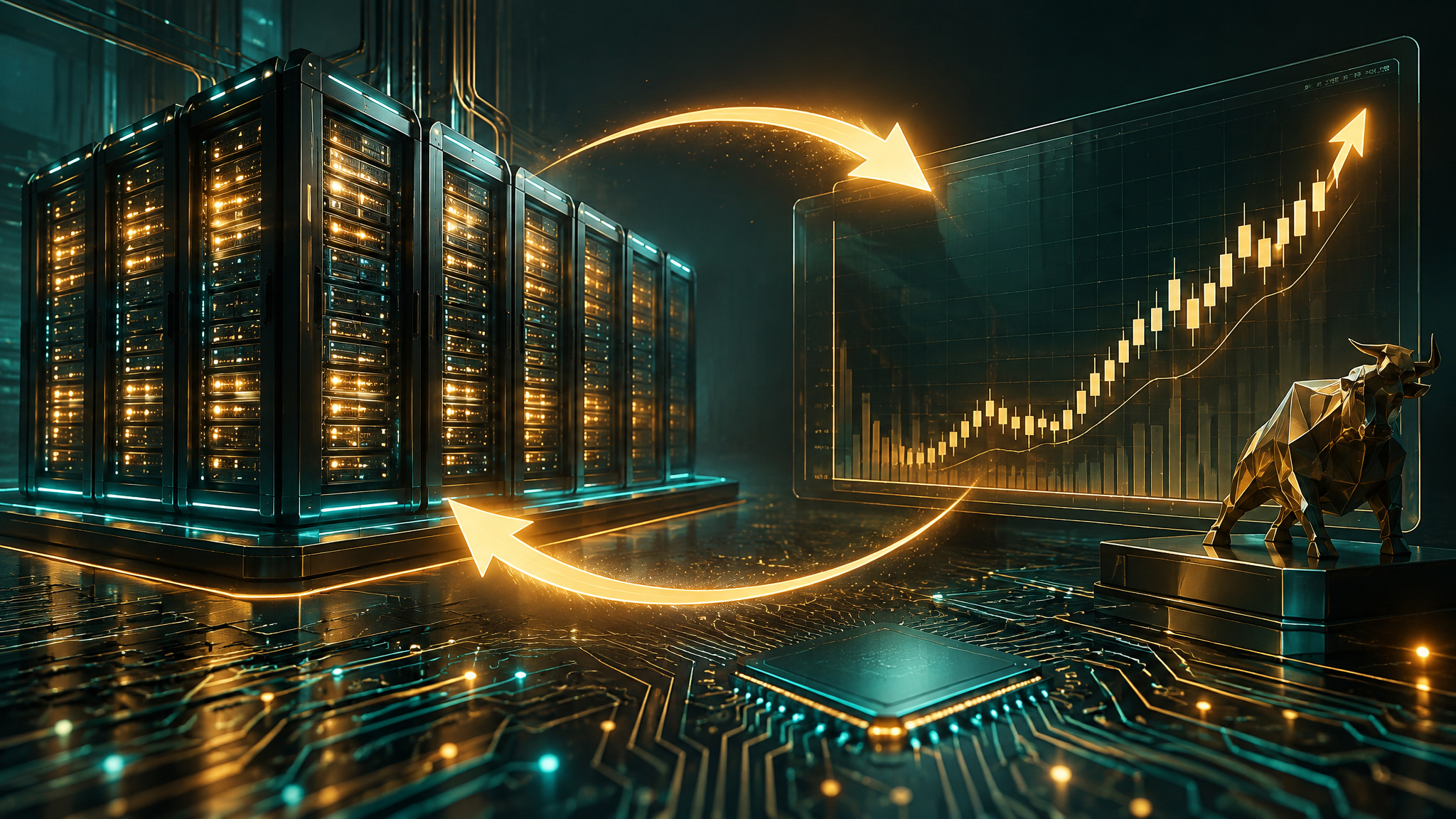 NVDA Stock Chart Explained: RSI, MACD, and the Signals That Shifted in Six Weeks 3 AI ecosystem sentiment feedback loop driving NVDA chart moves and earnings expectations