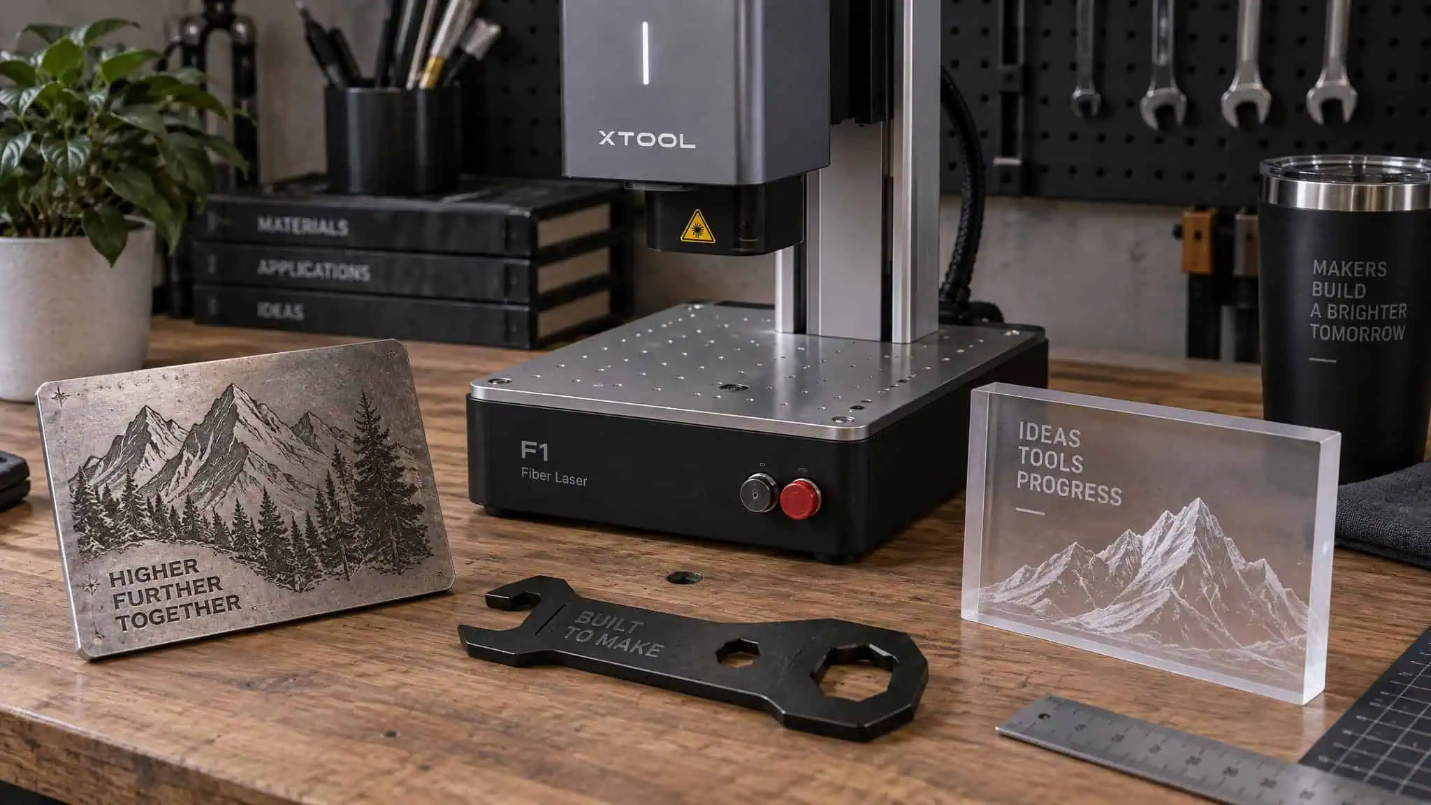 How Does Laser Engraving Work? The Depth Numbers Vendors Blur 4 One fiber laser machine producing marking, etching, and engraving results by changing parameters not wavelength