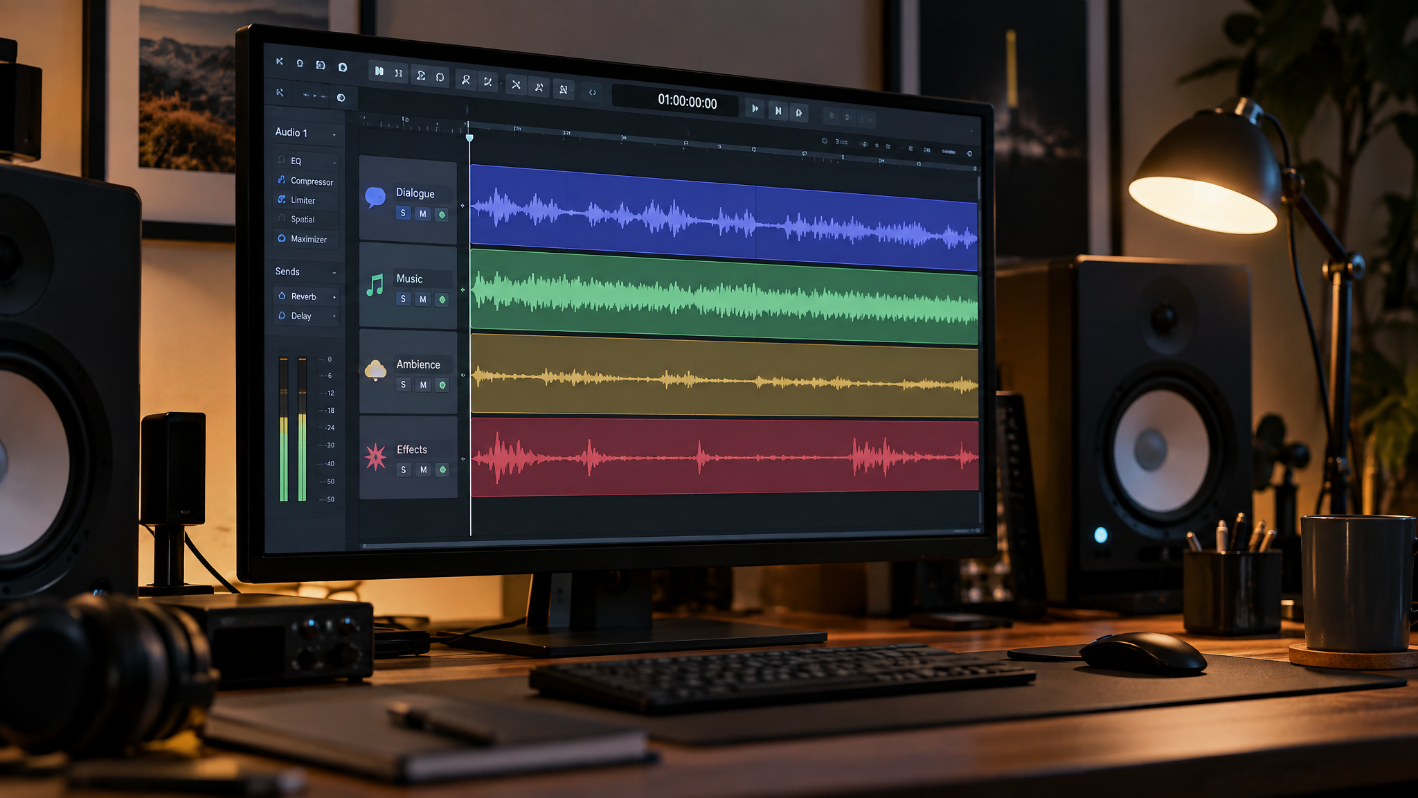Seedaudio 1.5: The Prompt Formula Behind Dreamina's Official Examples 3 Seedaudio 1.5 timestamped stems keep dialogue, music, ambience, and effects editable after generation