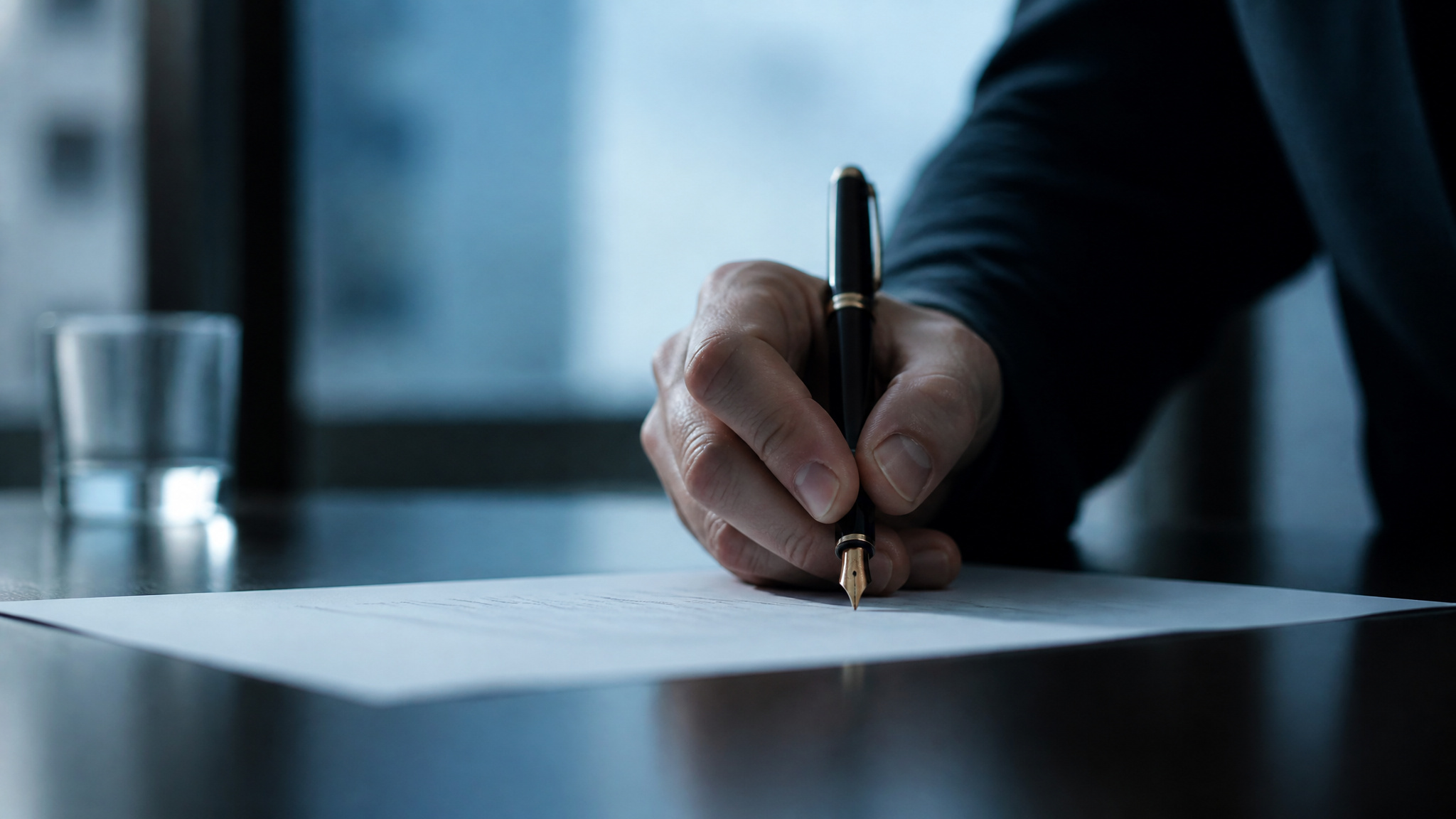 Types of Business Lines of Credit: Secured vs. Unsecured, With Real Bank Pricing 3 Founder signing a personal guarantee for an unsecured business line of credit with no collateral