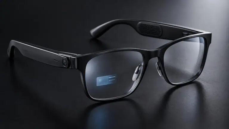 AI glasses combine audio, camera, and optional in-lens display features