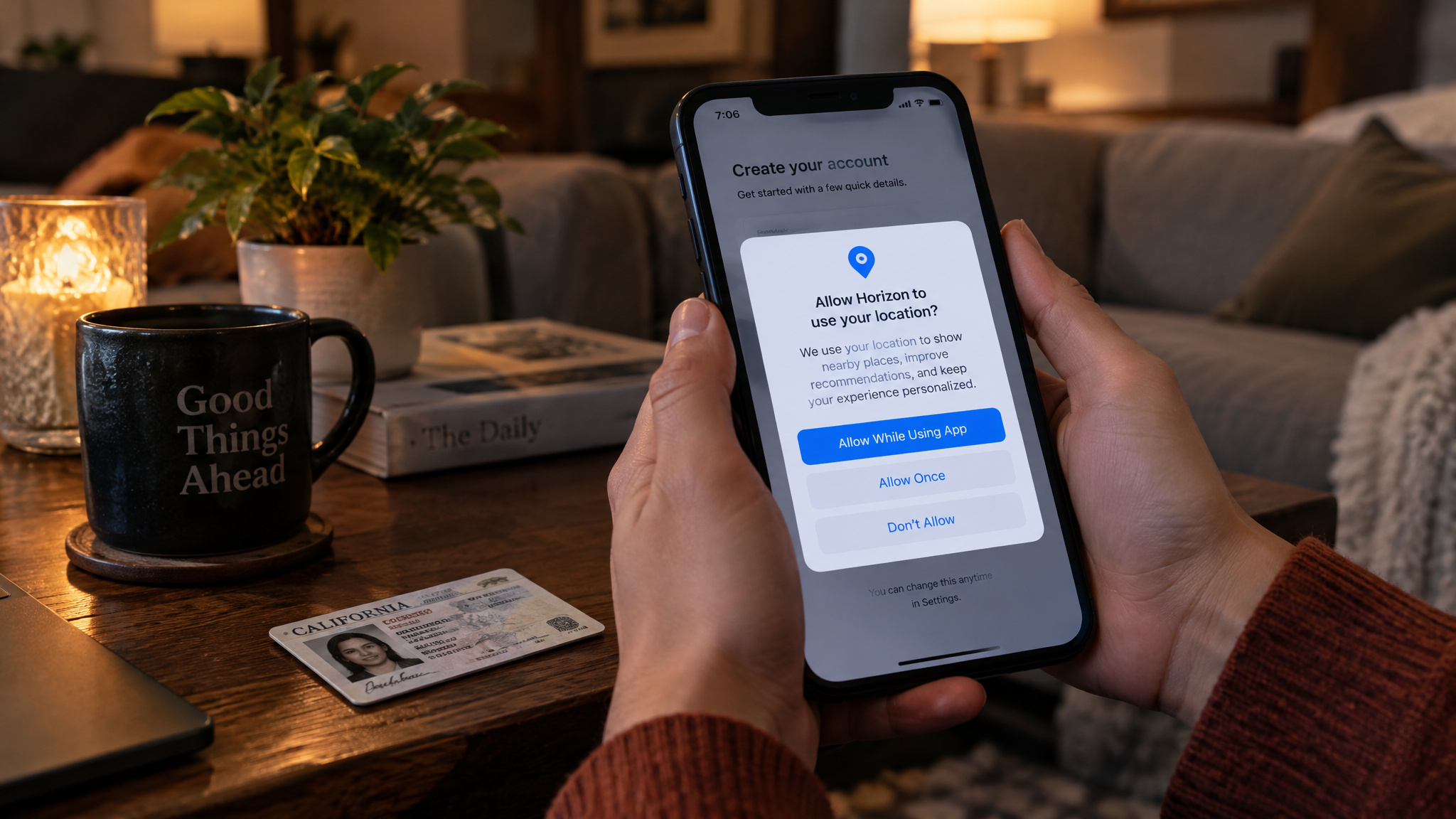 Alberta Gamers: What the 2026 iGaming Launch Changes 4 Signing up for an Alberta online casino with identity verification and geolocation checks on a phone