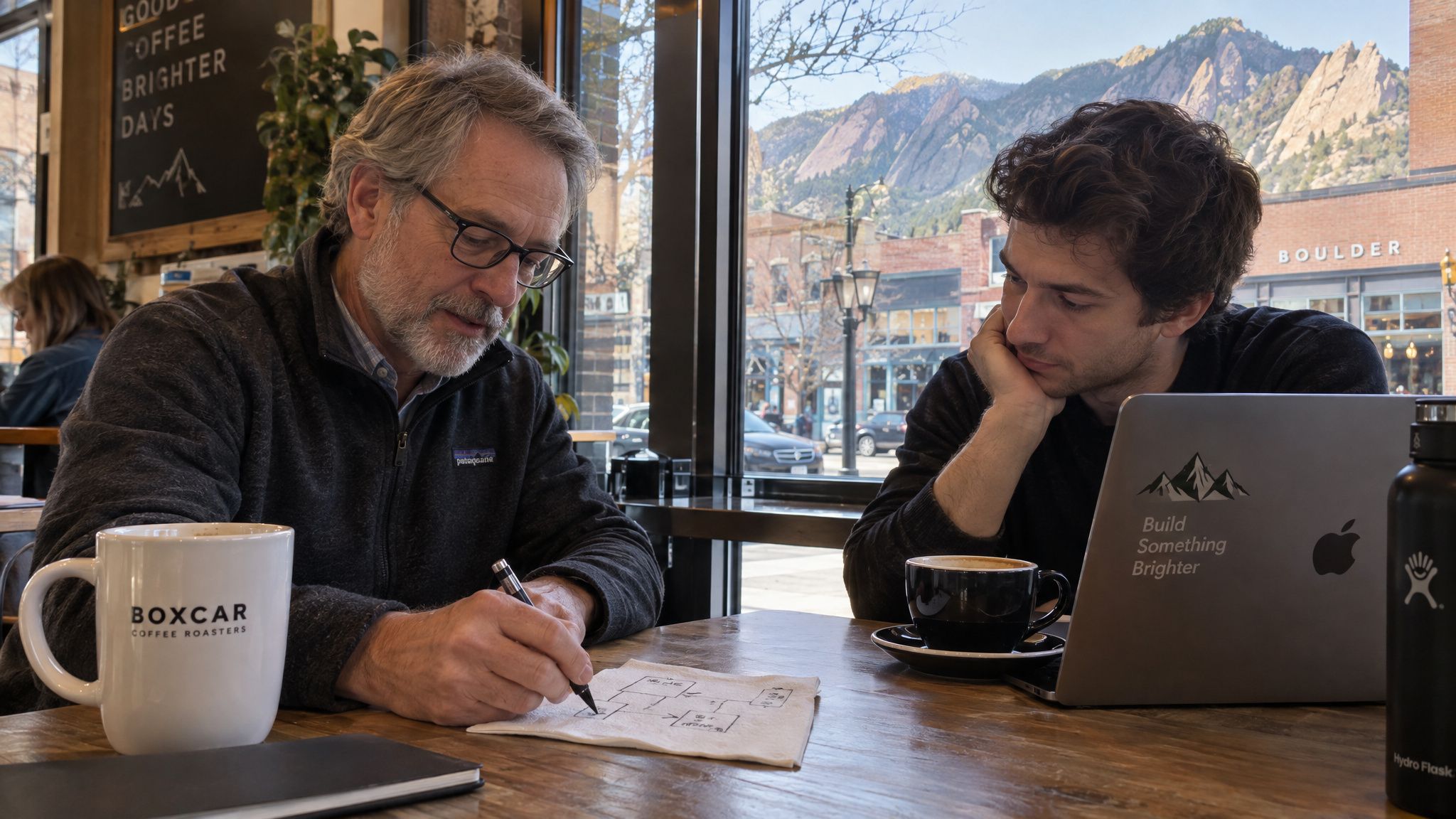 Denver Tech Scene: Inside the Meetups, Money, and Maker Culture Behind Colorado's Revival 4 Boulder startup mentorship embodying the GiveFirst ethos as veteran founders hand off to the next generation