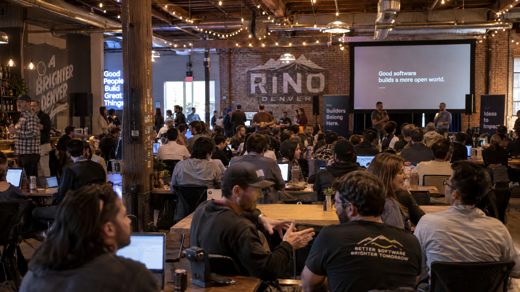 Denver Tech Scene: Inside the Meetups, Money, and Maker Culture Behind Colorado's Revival 2 Denver RiNo district coworking space hosting a developer demo night during the city's post-COVID tech rebuild