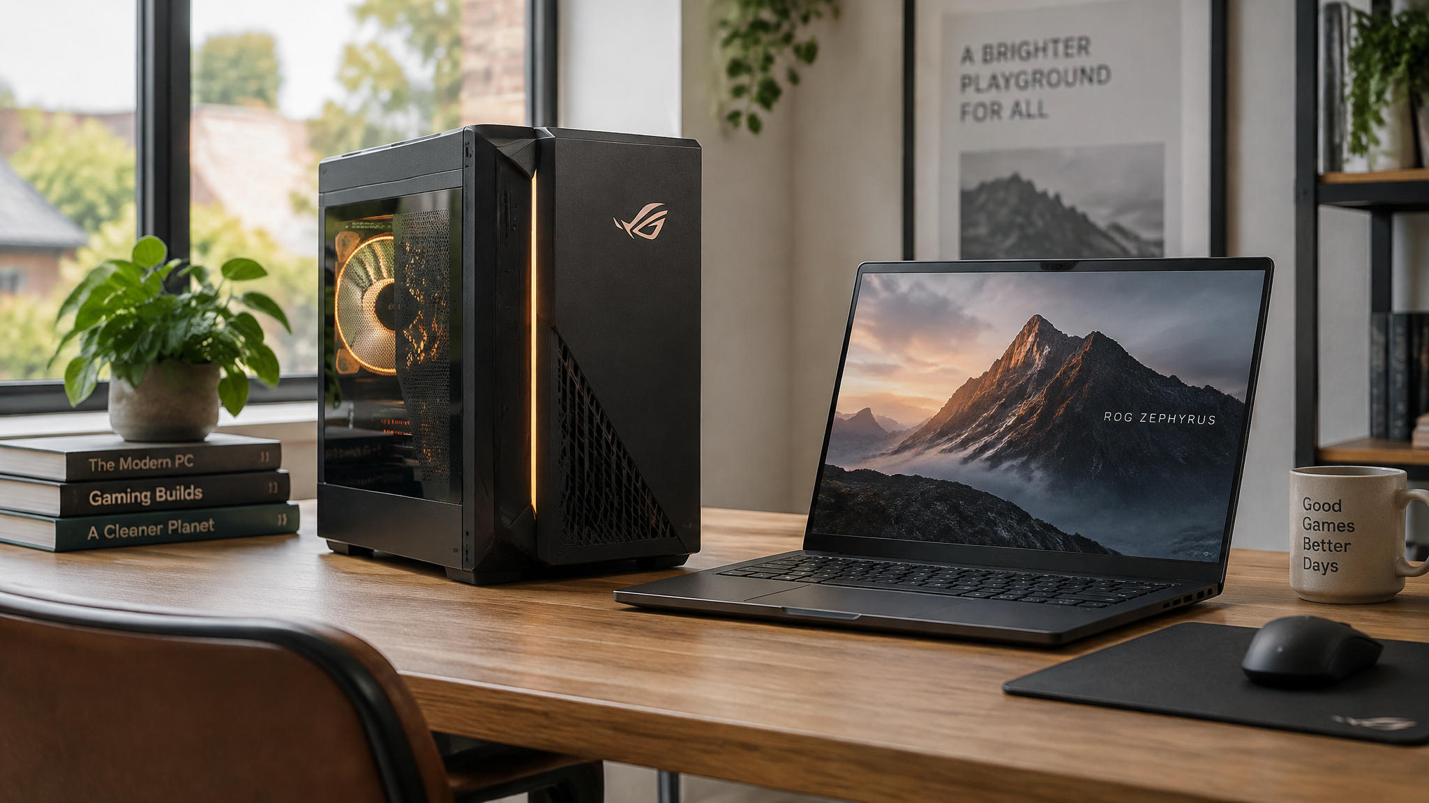 How to Budget for a New Computer: What $530, $899, and $1,200 Actually Buy 2 Desktop tower and laptop side by side comparing platform performance per dollar and portability