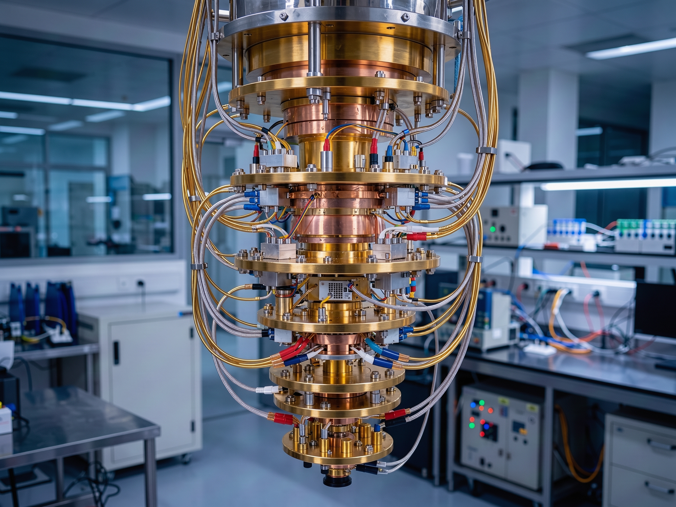 Poland's frontier-tech depth shown by a superconducting quantum computer in a research lab